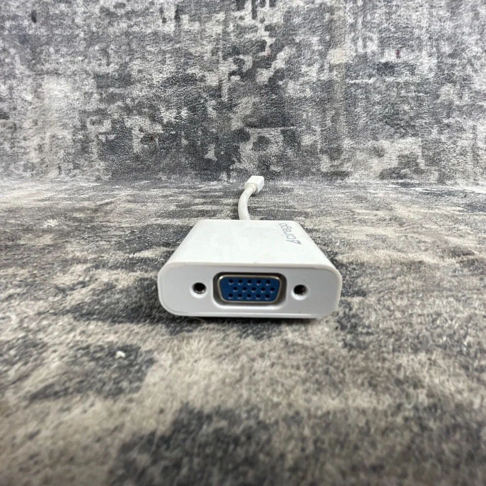 Cirago Mini DisplayPort to VGA Adapter DPN2012 White Tested
